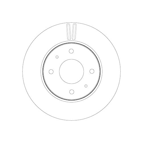 TRW Bremsscheibe DF4809