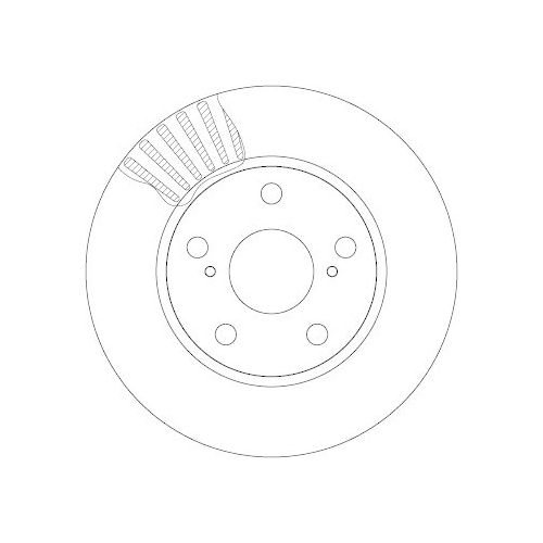 TRW Bremsscheibe DF4810