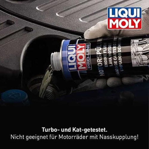 LIQUI MOLY 2425 Pro-Line Motorsp&uuml;lung Motor Reiniger Additiv &Ouml;l Zusatz 6 Liter