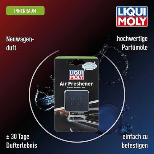 Lufterfrischer New Car LIQUI MOLY 21830 f&uuml;r L&uuml;ftungsschlitz Autoparf&uuml;m