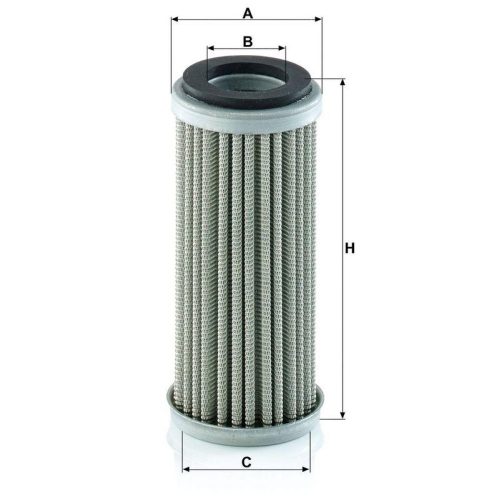 MANN-FILTER Hydraulikfilter, Lenkung HD 5004