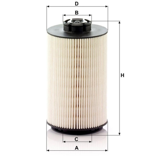 MANN-FILTER Kraftstofffilter PU 1058/1 x