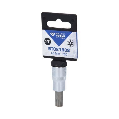3/8 Zoll Torx-Bit-Stecknuss, mit Stirnlochbohrung, TB50 BRILLIANT TOOLS BT021932