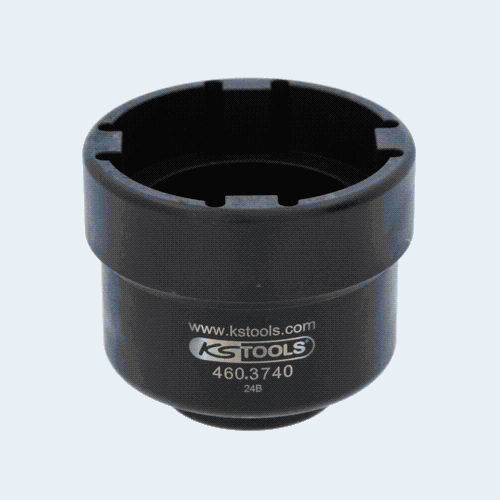 3/4 Zoll Nutmuttern-Schl&uuml;ssel mit 4 Zapfen f&uuml;r DAF Innenzapfen 668 mm 460.3740