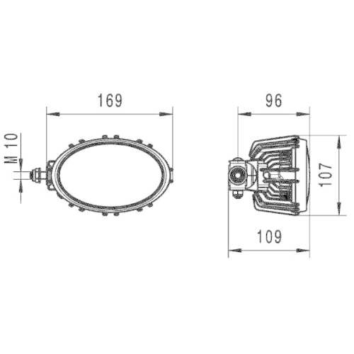 HELLA Arbeitsscheinwerfer 1GA 996 761-171