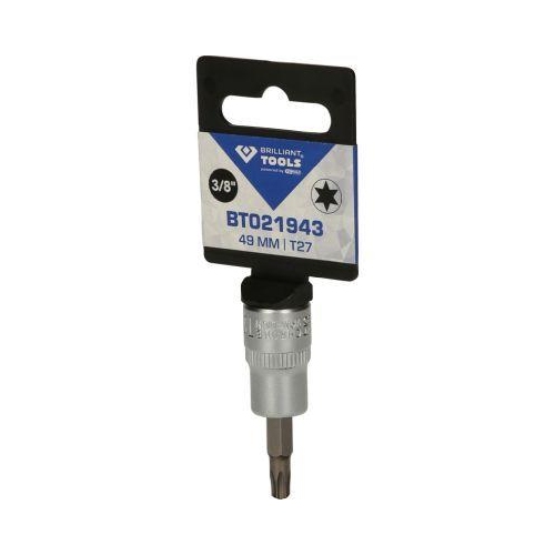 3/8 Zoll Torx-Bit-Stecknuss, T27 BRILLIANT TOOLS BT021943