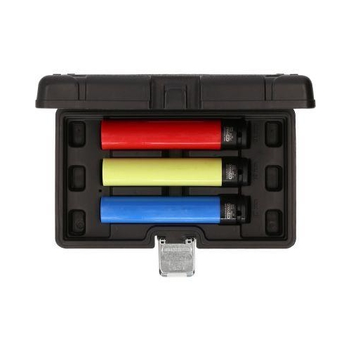 Alu-Felgen Kraft-Stecknuss-Satz extra lang 3-tlg 1/2 Zoll 17 19 21 mm 515.0865