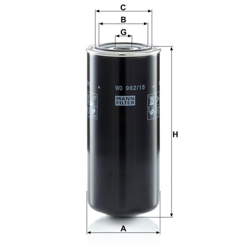 MANN-FILTER &Ouml;lfilter WD 962/15