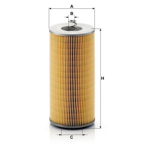 MANN-FILTER &Ouml;lfilter H 12 110/2 x