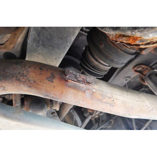 HJS Halter, Abgasanlage