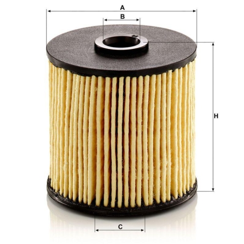 MANN-FILTER Kraftstofffilter PU 7011 z