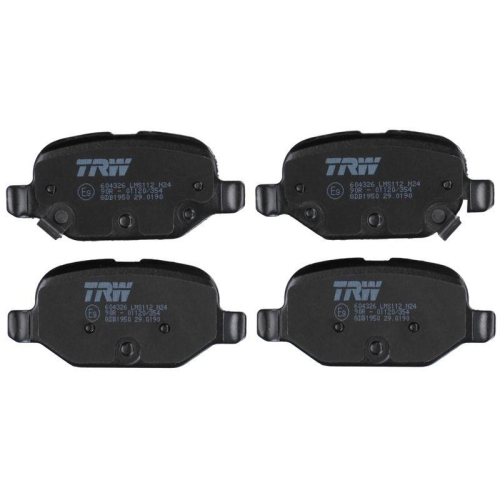TRW Bremsbelagsatz, Scheibenbremse GDB1950