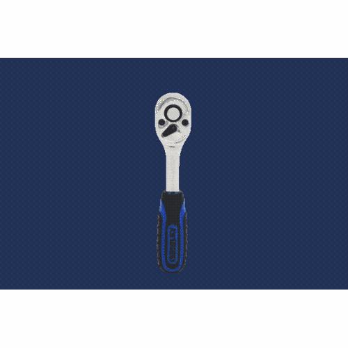 KS Tools 1/4" CHROME+ Mini-Umschaltknarre 918.1510, 72 Zahn