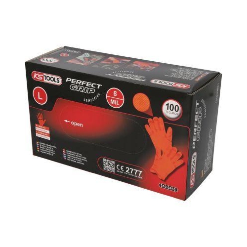 Handschuhe Nitril, L, 100er Pack KS TOOLS 310.0463