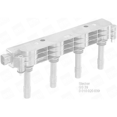 BorgWarner (BERU) Zündspule ZS259