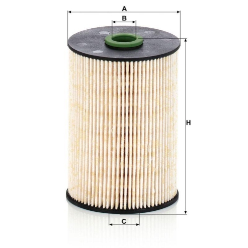 MANN-FILTER Kraftstofffilter PU 936/1 x