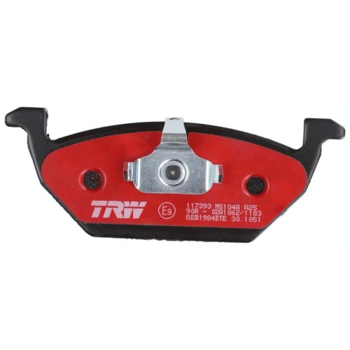 TRW Bremsbelagsatz, Scheibenbremse DTEC COTEC GDB1984DTE