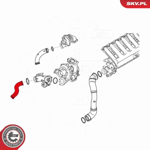 ESEN SKV Ladeluftschlauch 43SKV026