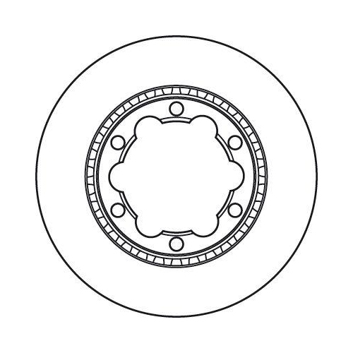 TRW Bremsscheibe TRW SINGLE DF4919S