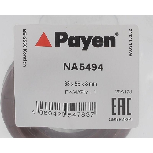 PAYEN Wellendichtring, Differential NA5494
