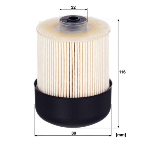 MANN-FILTER Kraftstofffilter PU 9011 z KIT