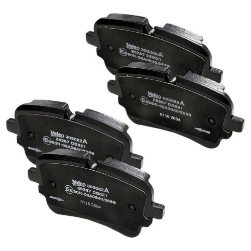 VALEO Bremsbelagsatz, Scheibenbremse EXPERT 303082A