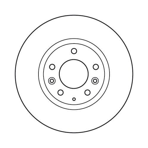 TRW Bremsscheibe TRW SINGLE DF4958S