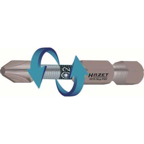 HAZET Schrauberbit 2216N-PZ2/3