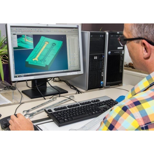 HAZET Ring-Maulschlüssel extralang Außen Doppelsechskant SW 32 mm 600LG-32