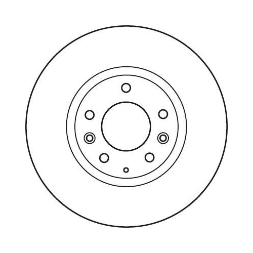 TRW Bremsscheibe TRW SINGLE DF4974S