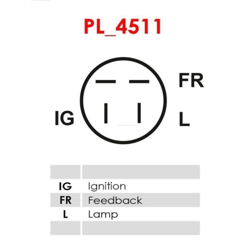 AS-PL Generatorregler Brandneu AS-PL ARE6005