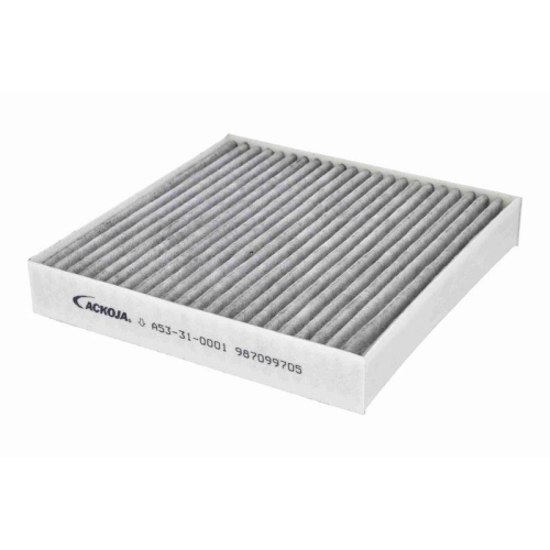 ACKOJA Filter, Innenraumluft Original ACKOJA Qualit&auml;t A53-31-0001