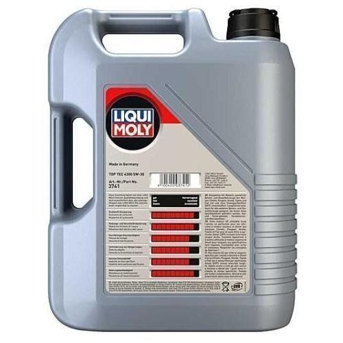 LIQUI MOLY Motor&ouml;l Top Tec 4300, 5W-30, 20-Liter - 3741 - ACEA C2