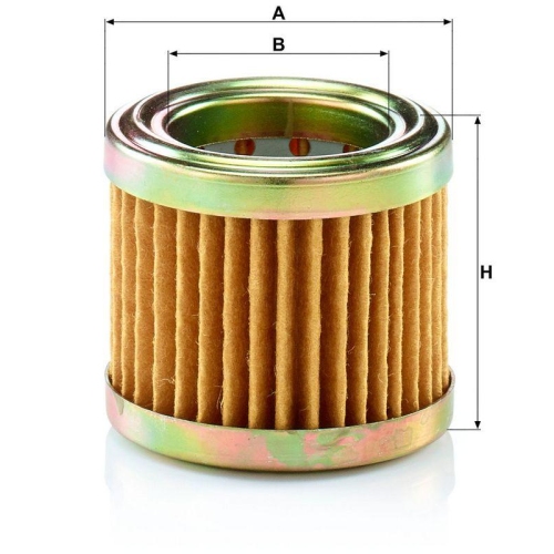 MANN-FILTER Kraftstofffilter P 4002