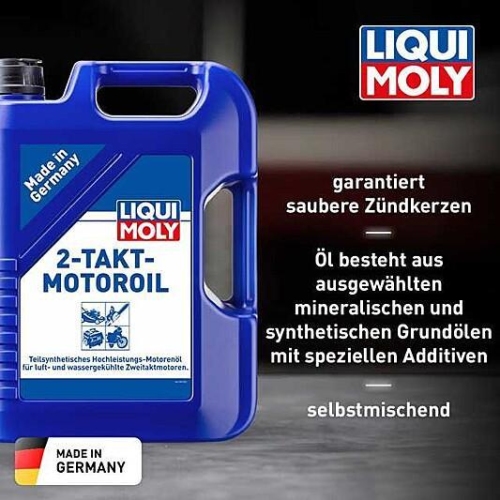 Motoröl LIQUI MOLY 2-Takt Selbstmischend Motorenöl Motor Öl 15 Liter 1189