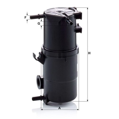 MANN-FILTER Kraftstofffilter WK 10 034 z
