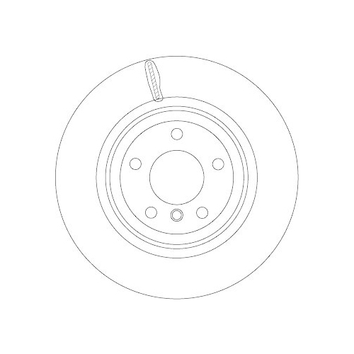 TRW Bremsscheibe TRW SINGLE DF4461S
