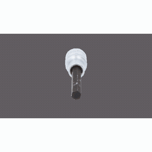 1/2 Zoll Bit-Stecknuss Innensechskant, mittel, 8 mm KS TOOLS 911.9113