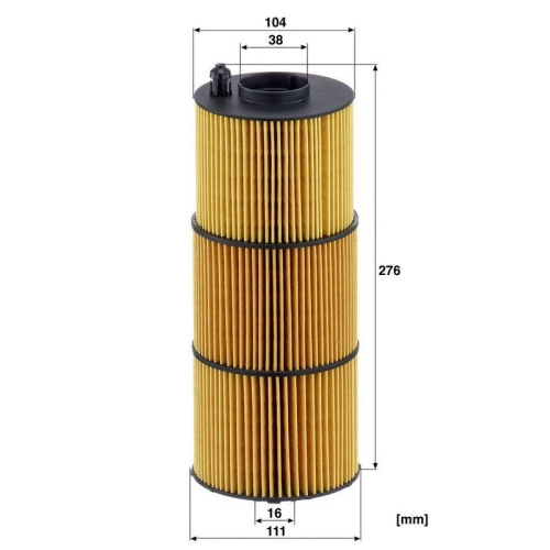 MANN-FILTER &Ouml;lfilter HU 11 009 z
