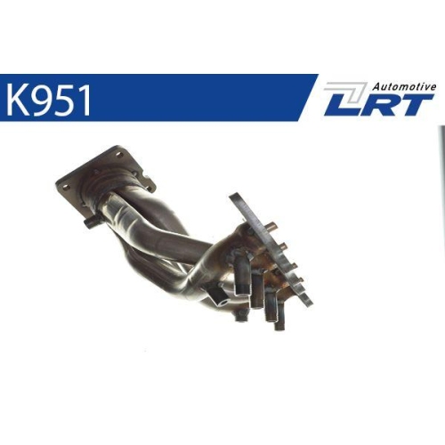 LRT Krümmer, Abgasanlage K951