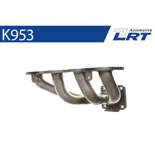 LRT Krümmer, Abgasanlage K954