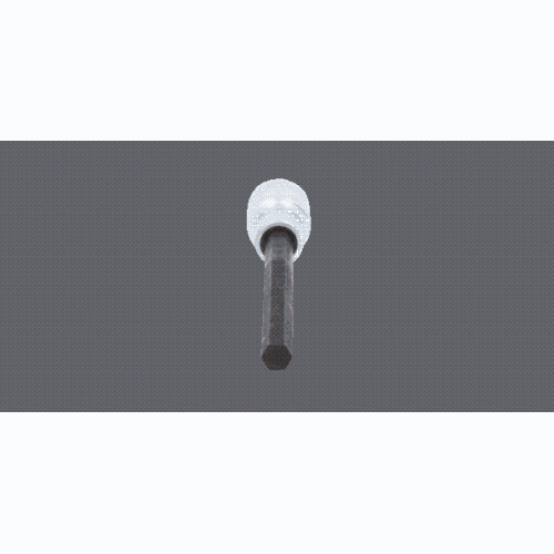 1/2 Zoll Bit-Stecknuss Innensechskant, lang, 8 mm KS TOOLS 911.9121