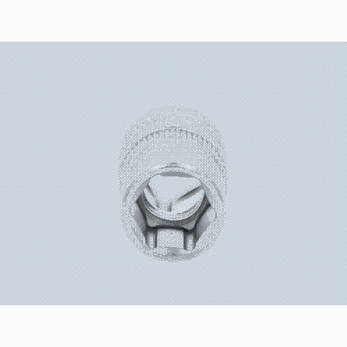 1/2 Zoll Sechskant-Stecknuss, 9/16 Zoll KS TOOLS 917.1351