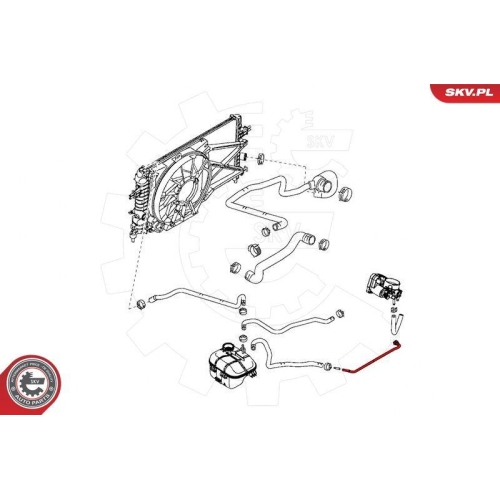 ESEN SKV K&uuml;hlerschlauch 43SKV726