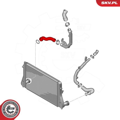 ESEN SKV Ladeluftschlauch 43SKV389