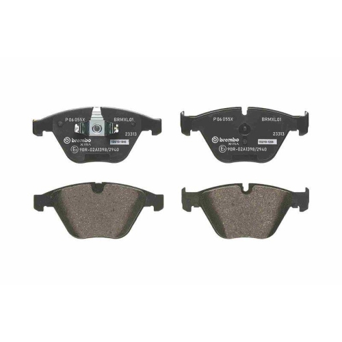 BREMBO Bremsbelagsatz, Scheibenbremse XTRA LINE P 06 055X