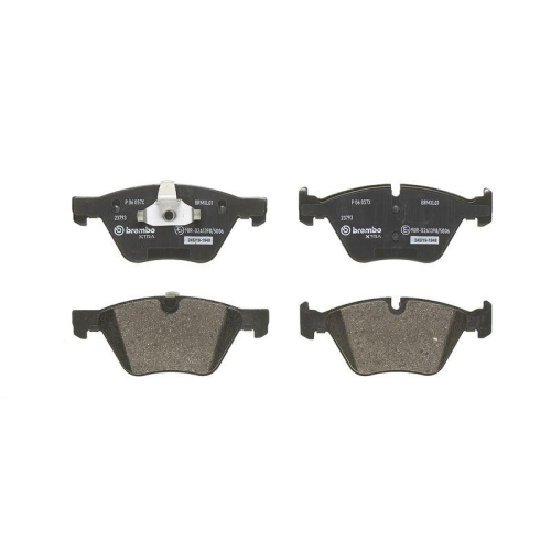 BREMBO Bremsbelagsatz, Scheibenbremse XTRA LINE P 06 057X