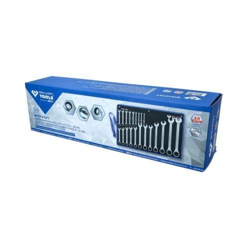 KS-Tools BT013121 Ratschenringschl&uuml;ssel-Satz, 21-teilig 6-32mm