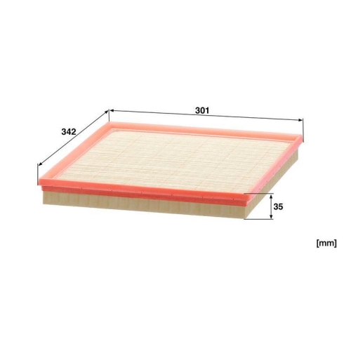 MANN-FILTER Luftfilter C 35 009