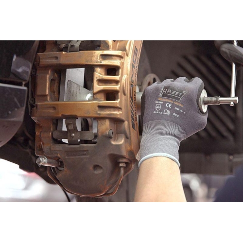 HAZET Bremsadapterplatten Satz f&uuml;r 6-Kolben Bremss&auml;ttel 4971-3/2